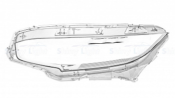 СТЕКЛО ФАРЫ ЛЕВОЕ HONDA CIVIC X 15-21 LED